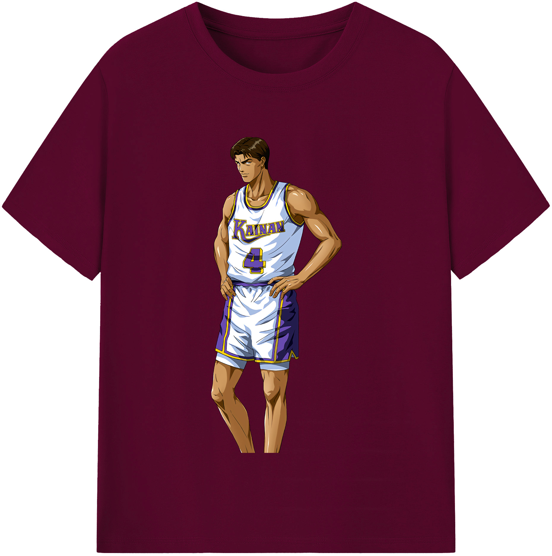 （画像用） SLAM DUNK／スラムダンク レディースカジュアルプリントTシャツ（綿100％）